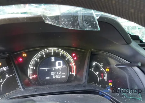 2017 Honda Civic Lx from USA, damaged, VIN 19XFC2F50HE220452
